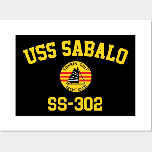 USS Sabalo SS-302 Posters and Art